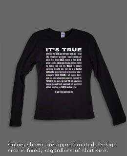 It's True shirt
