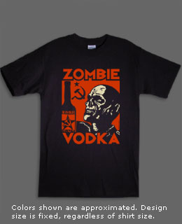 Zombie Vodka shirt
