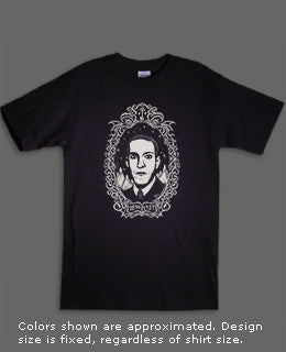 H.P. Lovecraft Oval Portrait shirt