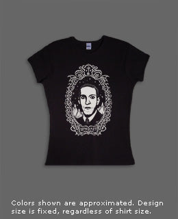 H.P. Lovecraft Oval Portrait shirt