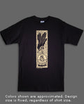Raven woodcut shirt