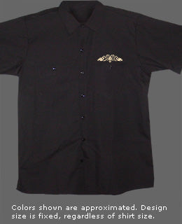 Shub-Niggurath woodcut workshirt