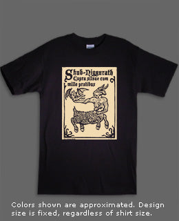 Shub-Niggurath woodcut shirt