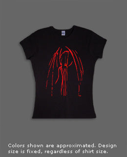 Red Cthulhu shirt