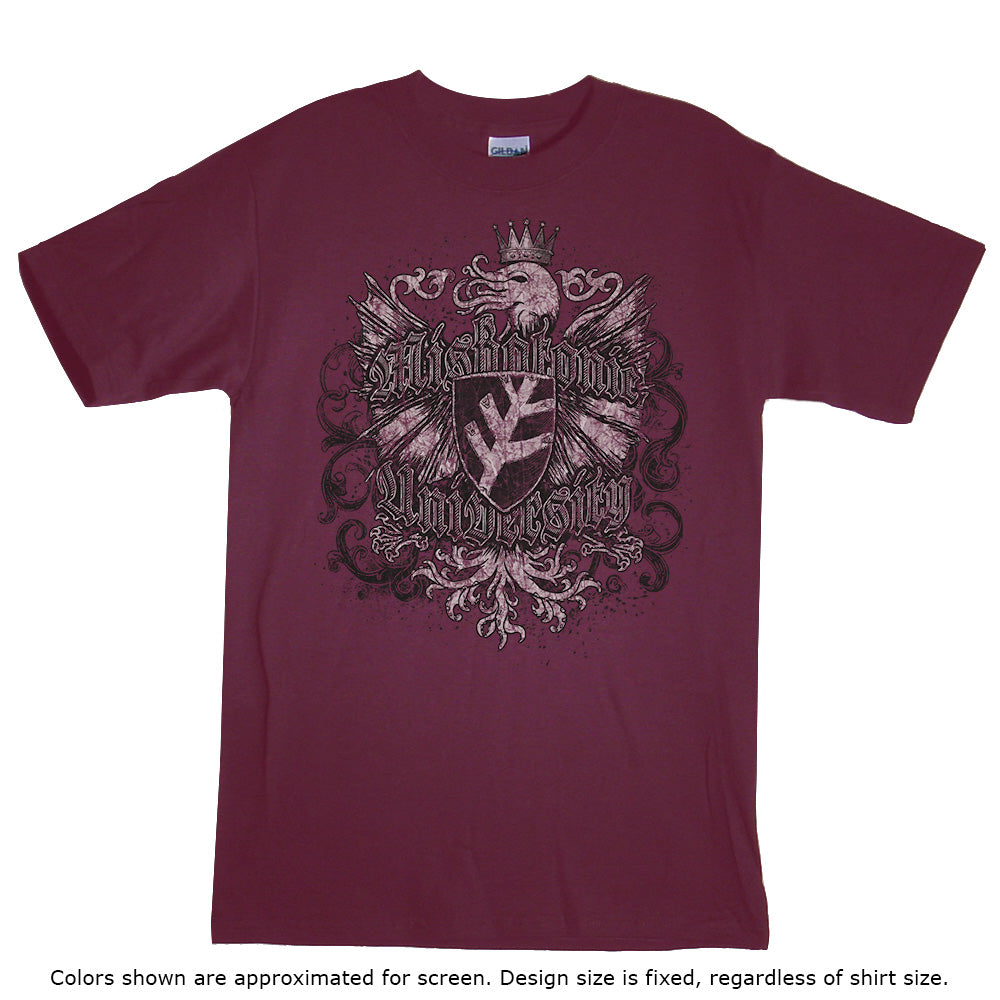 Miskatonic University Heraldic Shield shirt