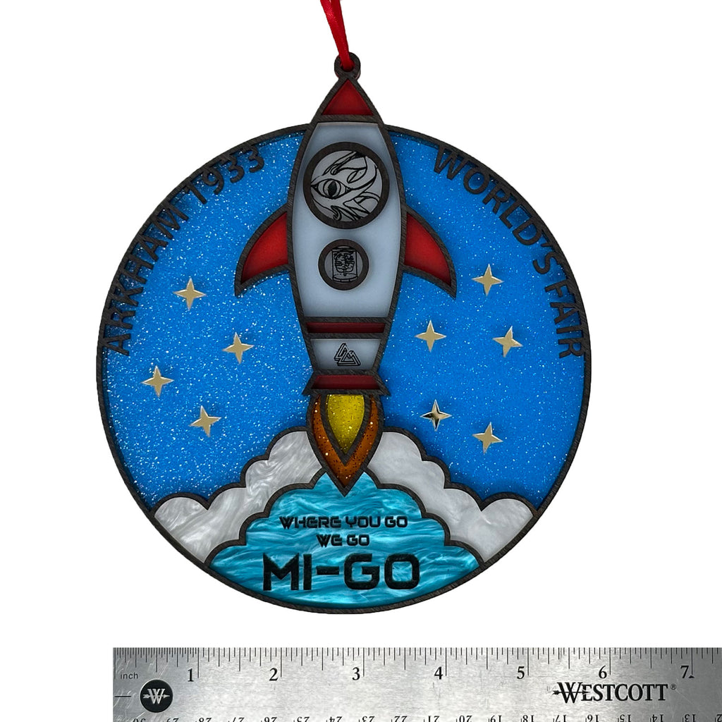 MI-GO Rocket suncatcher