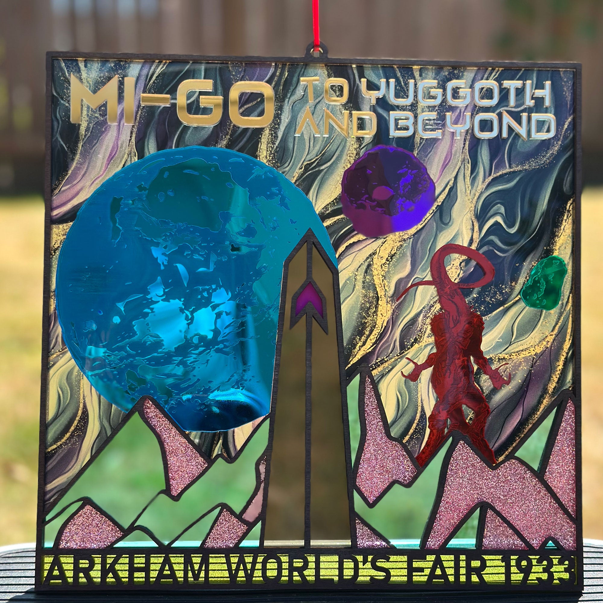 MI-GO Yuggoth Suncatcher