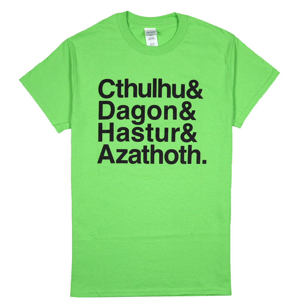 Cthulhu&Dagon&Hastur&Azathoth T-shirt