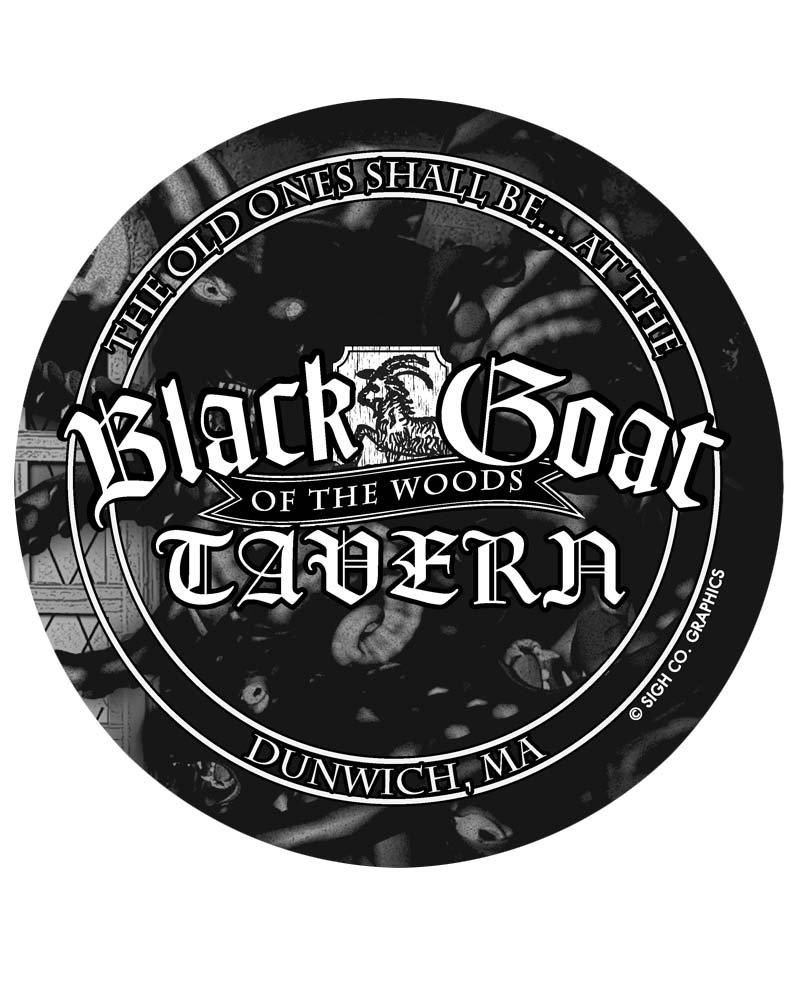 Black Goat of the Woods Tavern Coasters