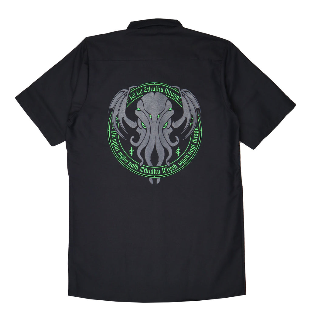 Cthulhu Fhtagn work shirt