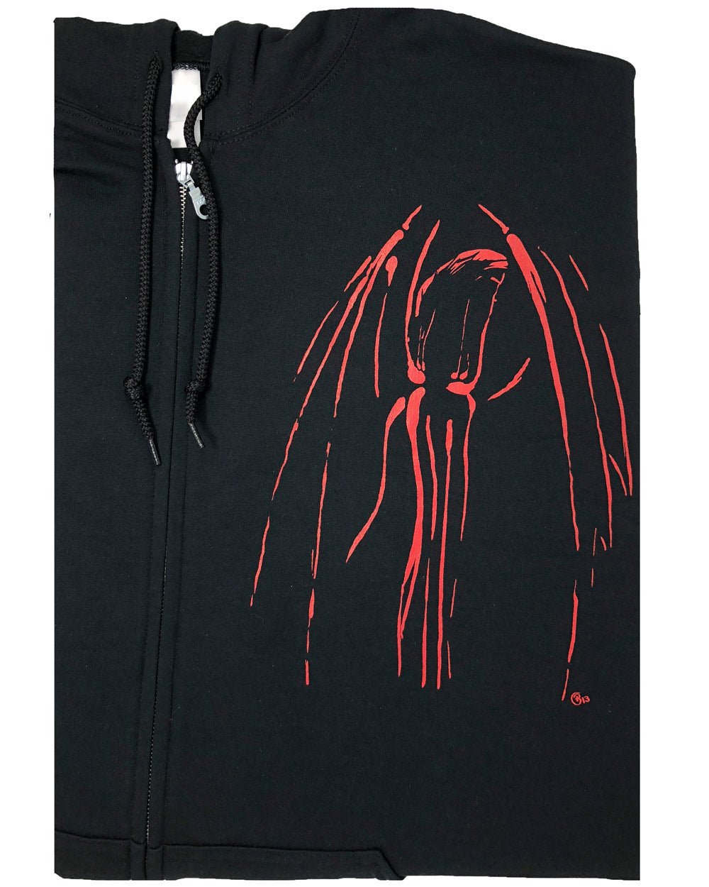 Red Cthulhu hoody