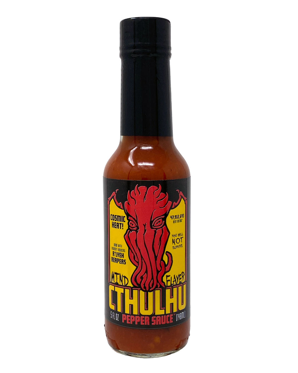 Cthulhu Mind Flayer Pepper Sauce (5 oz bottle)