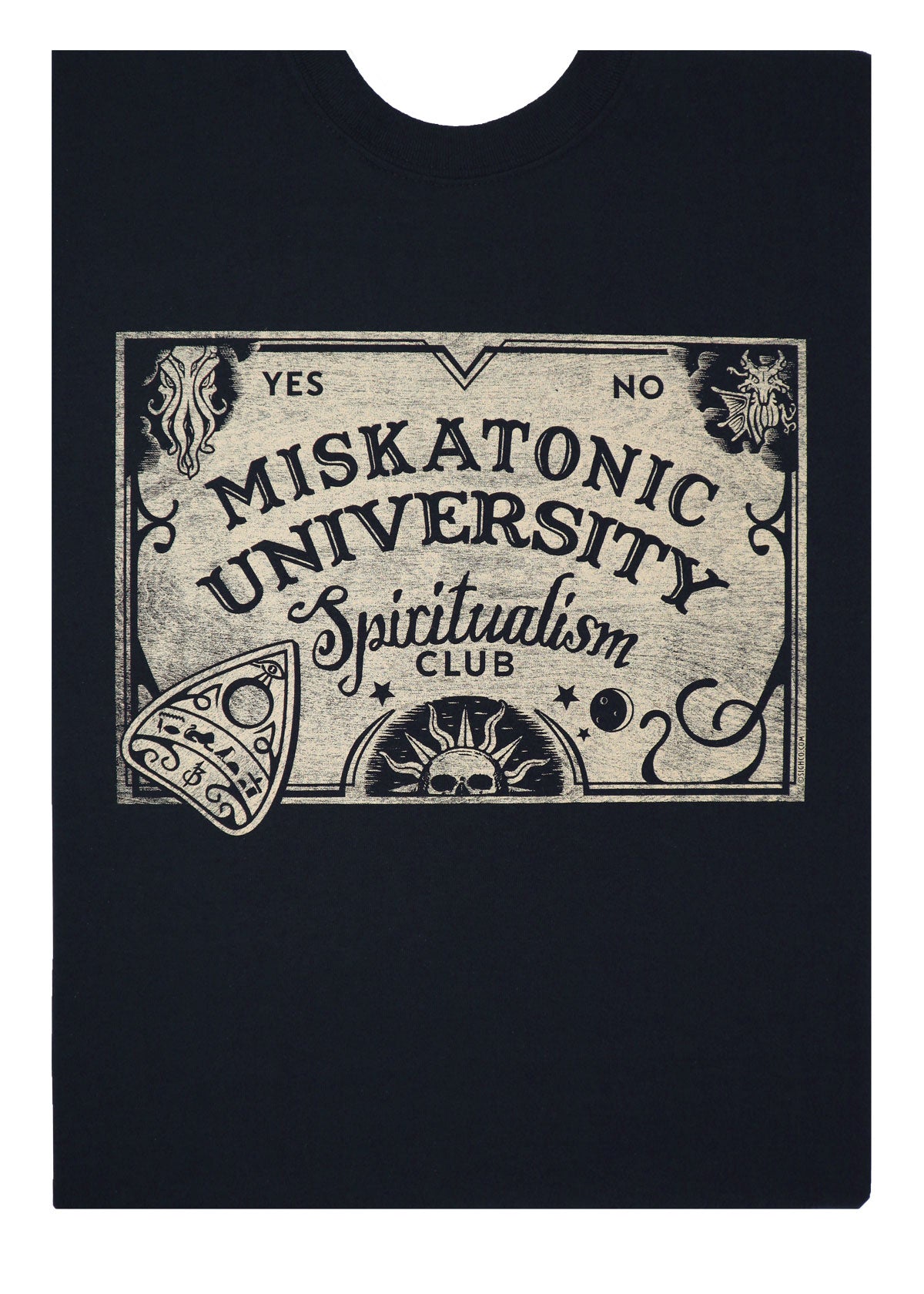 Miskatonic University Spiritualism Club T-shirt