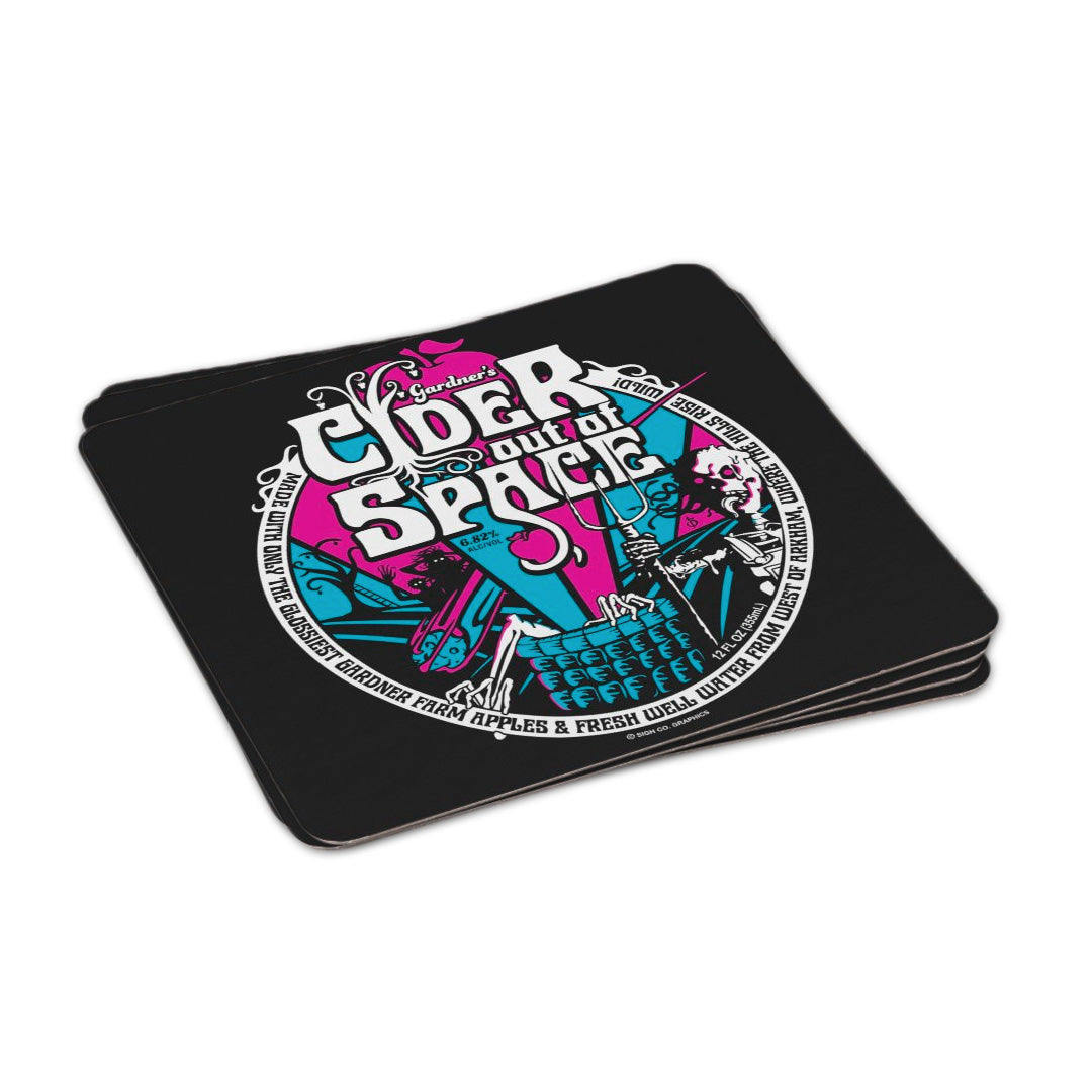 Cider Out of Space Coasters (4pk)