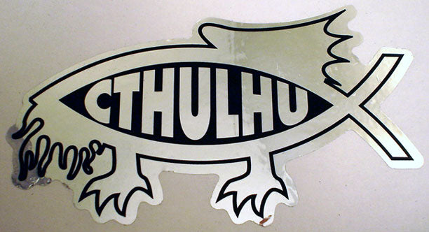 Cthulhu Fish (STICKER)