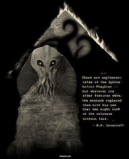 Cthulhu Sphinx shirt