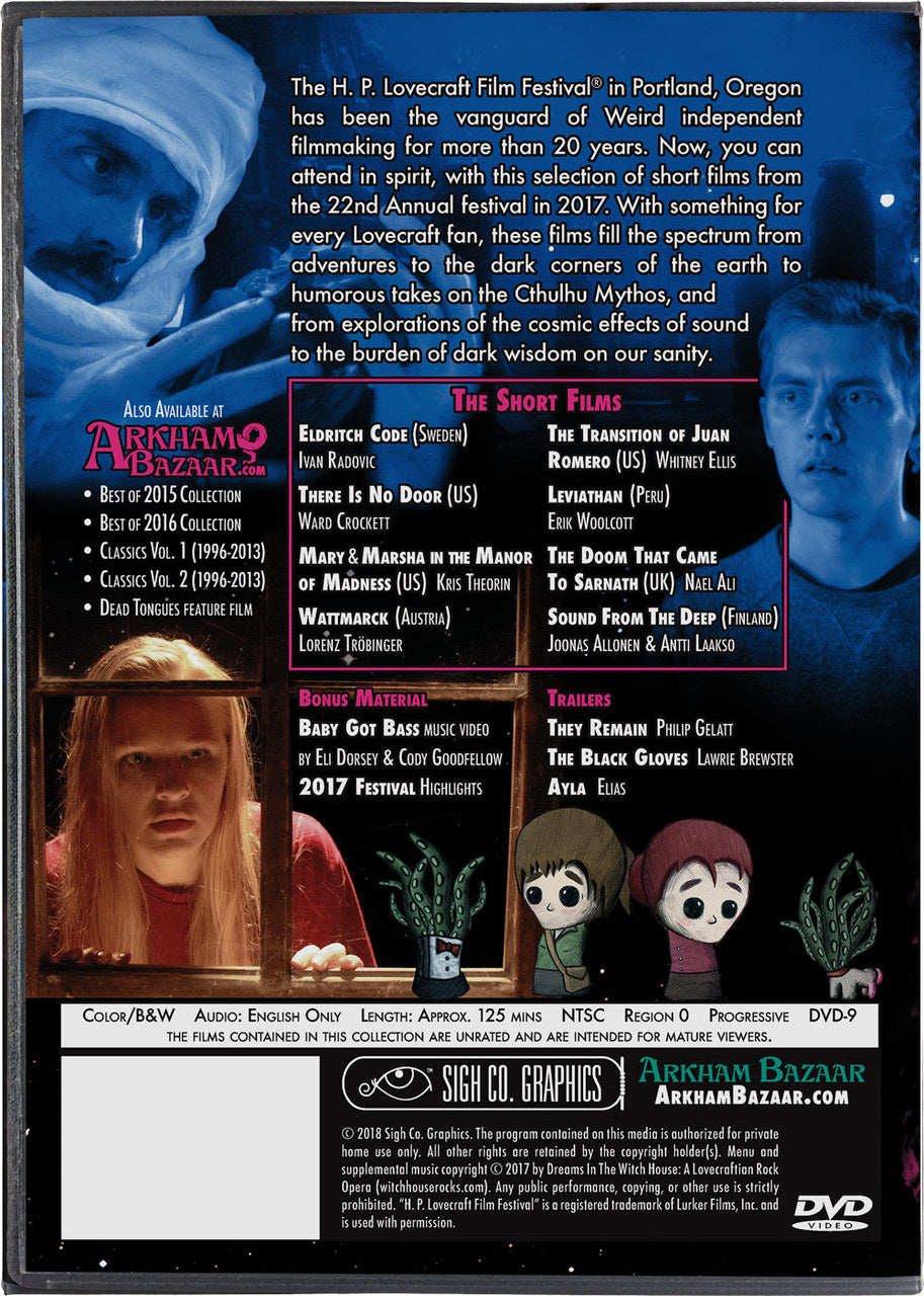 H. P. Lovecraft Film Festival Best of 2017 Collection (DVD)