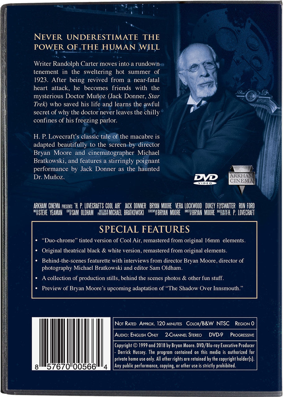 H. P. Lovecraft's Cool Air DVD
