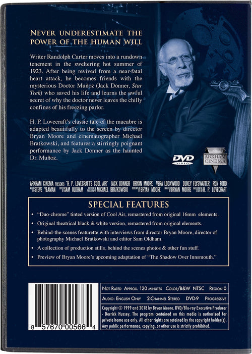 H. P. Lovecraft's Cool Air DVD