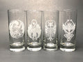 Cthulhu Mythos Creatures Whiskey glass set (signature series)