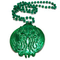 Cthulhu Mardi Gras Bead Medallion