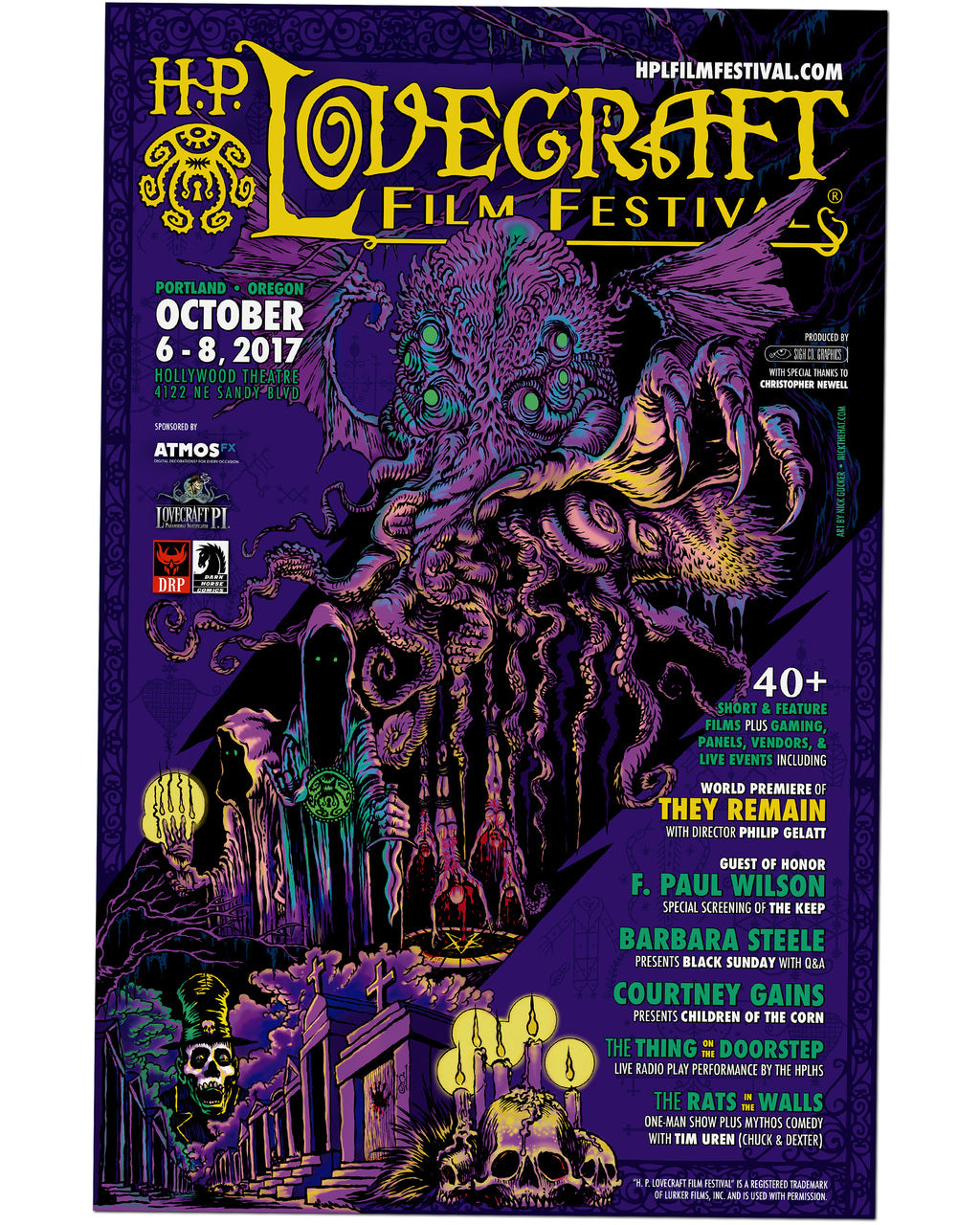 2017 H. P. Lovecraft Film Festival Poster