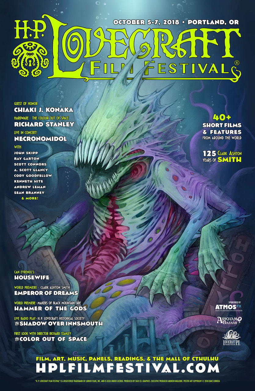 2018 H. P. Lovecraft Film Festival Poster