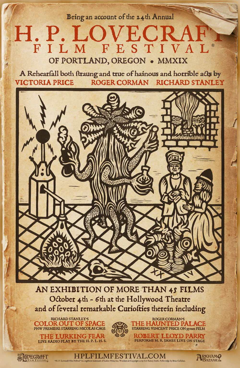 2019 H. P. Lovecraft Film Festival Poster