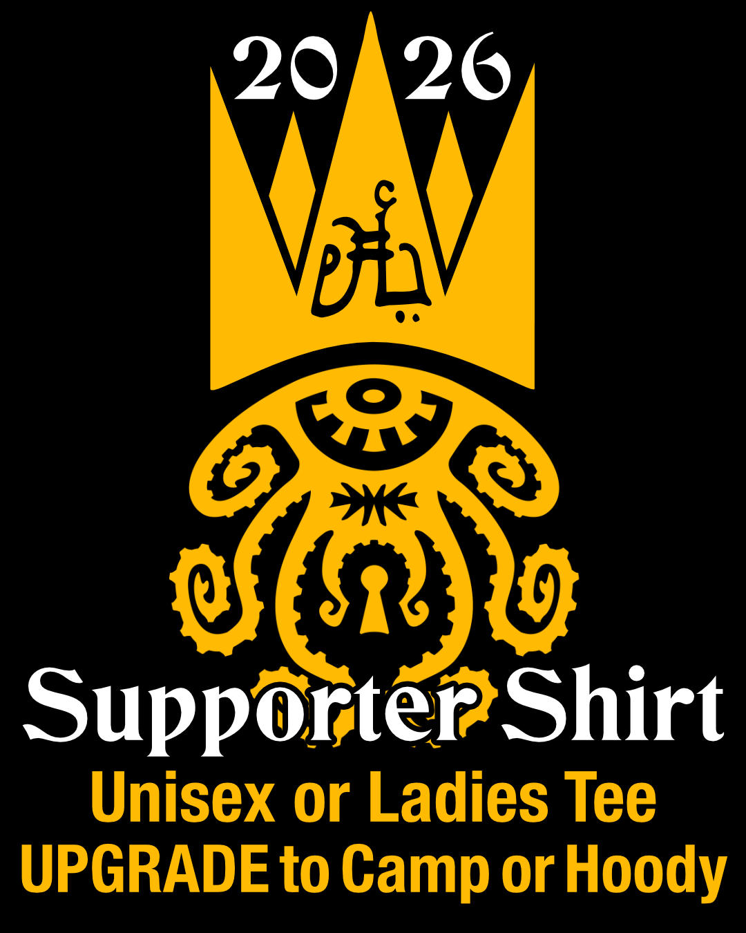 HPLFF2026 Fundraiser Tier: Supporter Shirt - Tee, Camp Shirt, or Hoody
