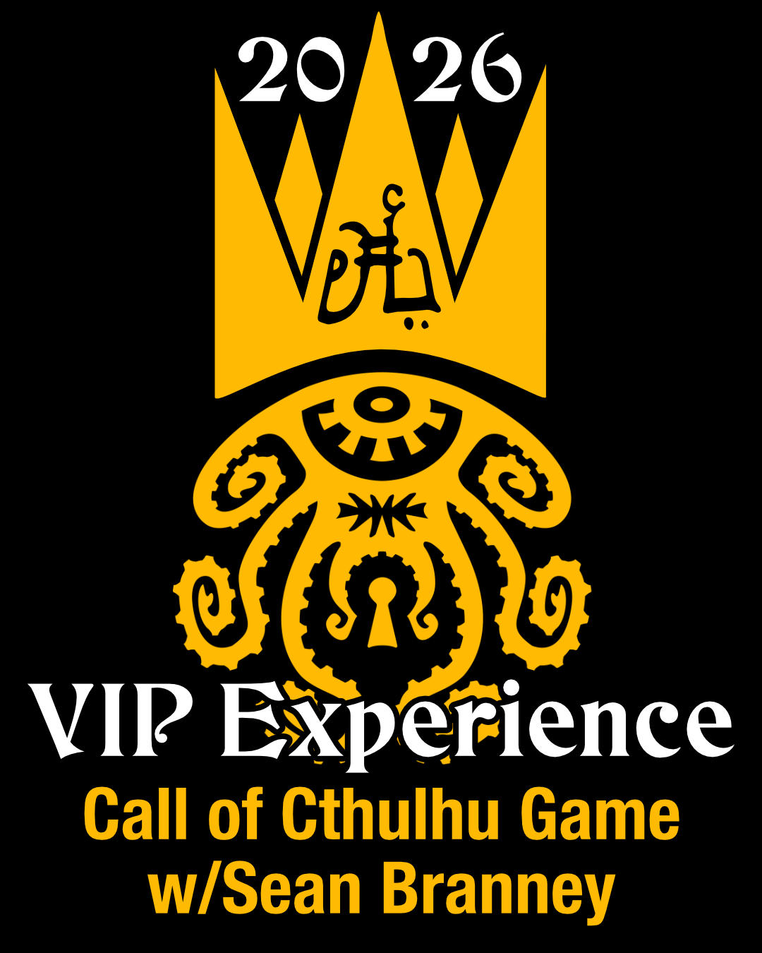 HPLFF2026 Fundraiser Tier: VIP Experience - COC Game w/Sean Branney