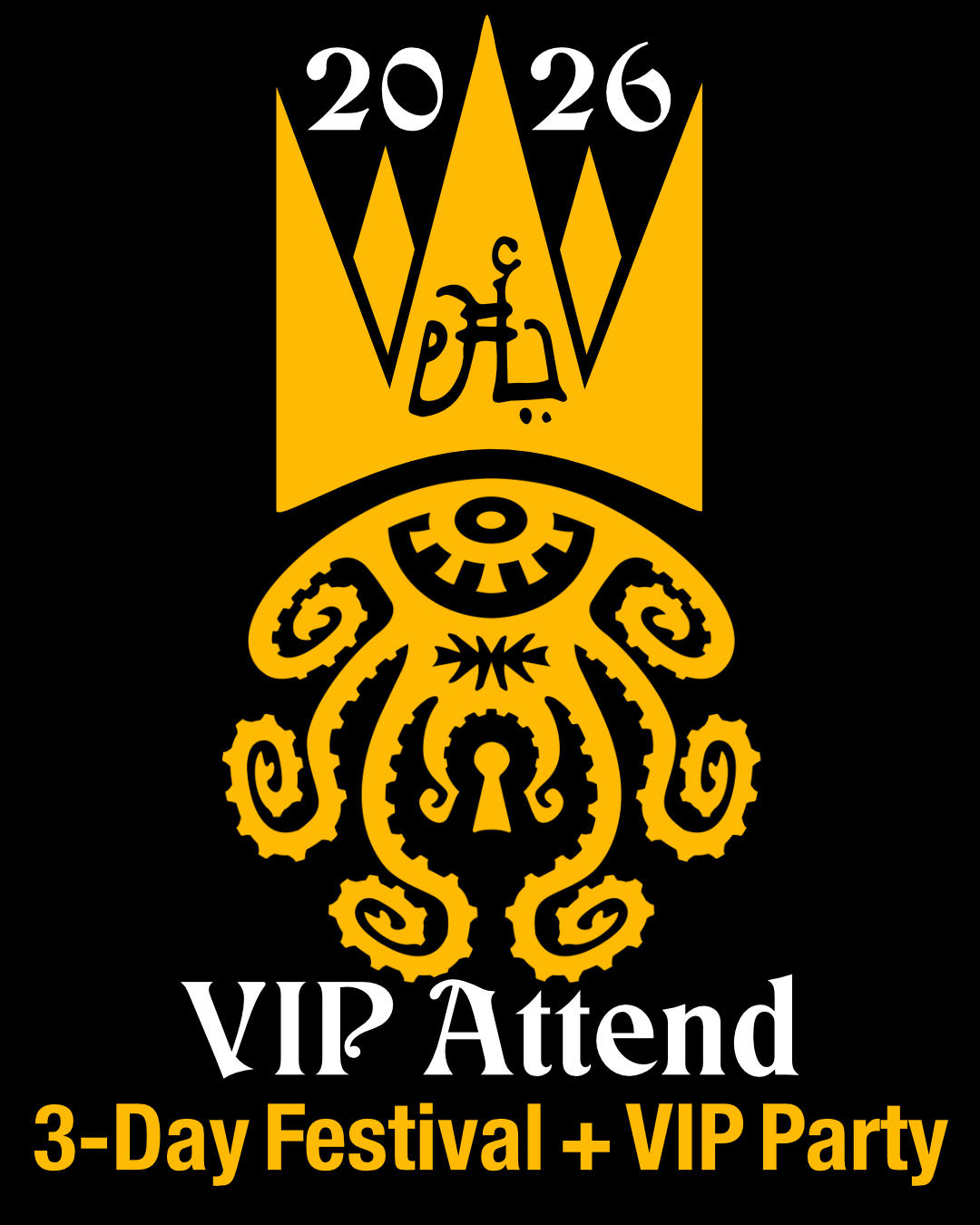 HPLFF2026 Fundraiser Tier: VIP 3-Day Attend