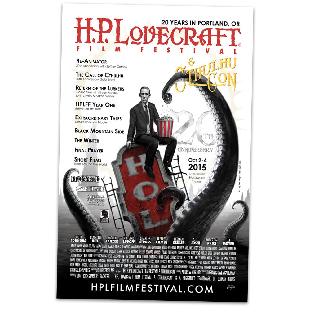 20th Anniversary H.P. Lovecraft Film Festival Official Poster