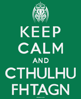Keep Calm and Cthulhu Fhtagn t-shirt