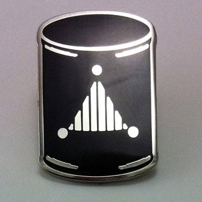 MI-Go Brain Cylinder lapel pin