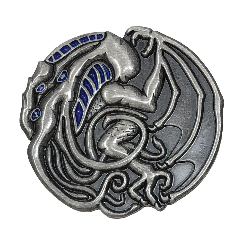 Nautilus Cthulhu pin