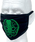 Cthulhu Weave 3-ply reusable cotton mask