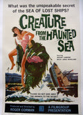Creature From the Haunted Sea (canvas backed movie poster)