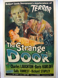 The Strange Door - Boris Karloff (canvas backed movie poster)