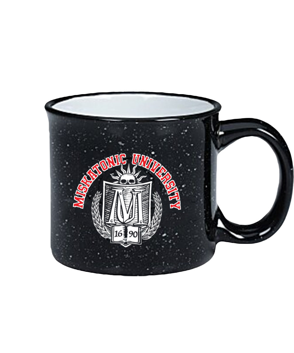 Miskatonic University Seal campfire mug