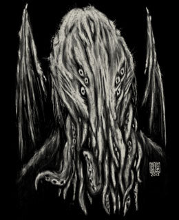 Old Man Cthulhu shirt