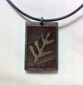 Elder Sign Wood Pendant