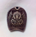 Tribal Cthulhu Wood pendant