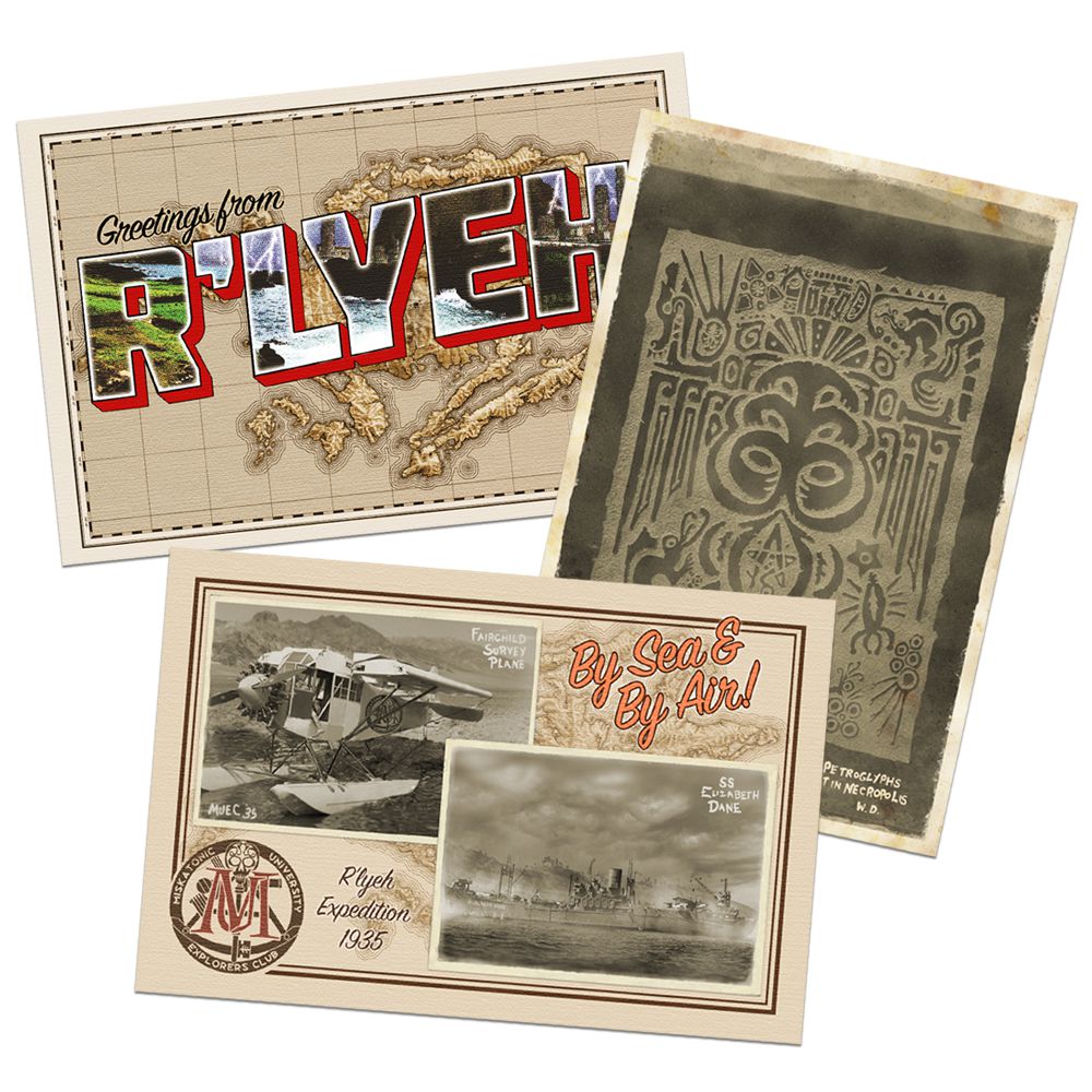Postcards from R'lyeh (set of 3)