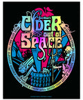 Cider Out of Space 8x10" Foil Print