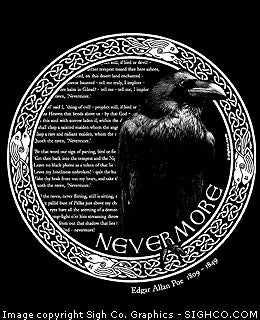 Edgar Allan Poe - Nevermore shirt