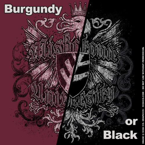 Miskatonic University Heraldic Shield shirt