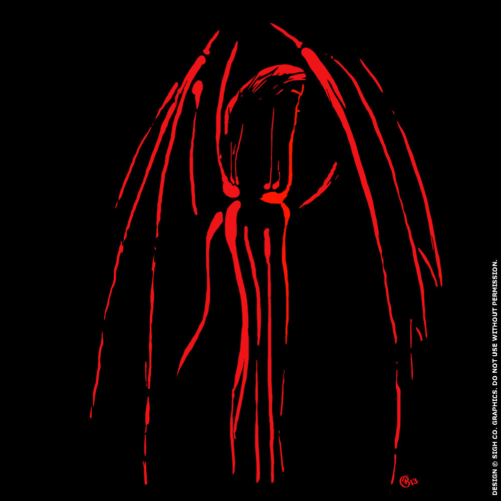 Red Cthulhu shirt