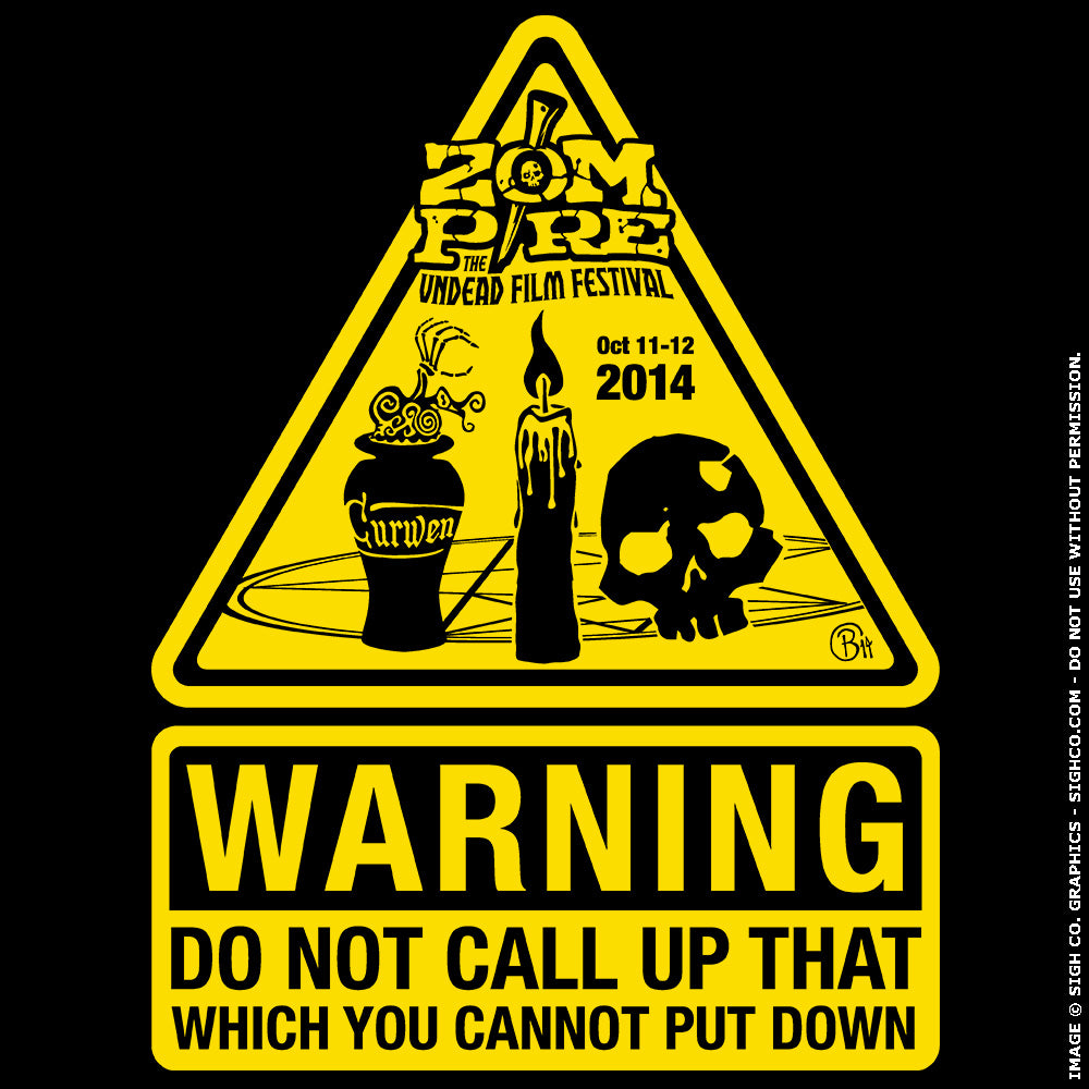 2014 Zompire Film Festival Official T-shirt