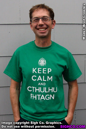 Keep Calm and Cthulhu Fhtagn t-shirt