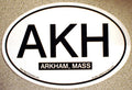 Arkham Euro Oval Decal (STICKER)